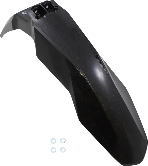 ACERBIS 2872707440 Replacement Plastic Front Fender - Metallic Black Gas Gas EC/EX/MC '21-'23