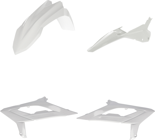 ACERBIS 2979460002 Standard Body Replacement Plastic Kit - White Beta RX/Enduro RR '23-'24