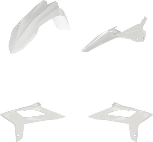 ACERBIS 2979650002 Standard Body Replacement Plastic Kit - White Beta RX '23-'24