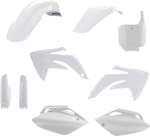 ACERBIS 2977570002 Full Replacement Plastic Kit For Honda - White Honda CRF '07-'25