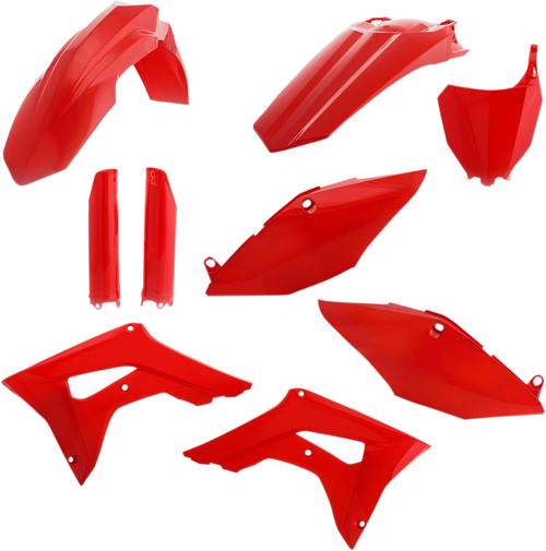 ACERBIS 2983570001 Full Replacement Plastic Kit For Honda - Black KX 250/X/450 '24-'25