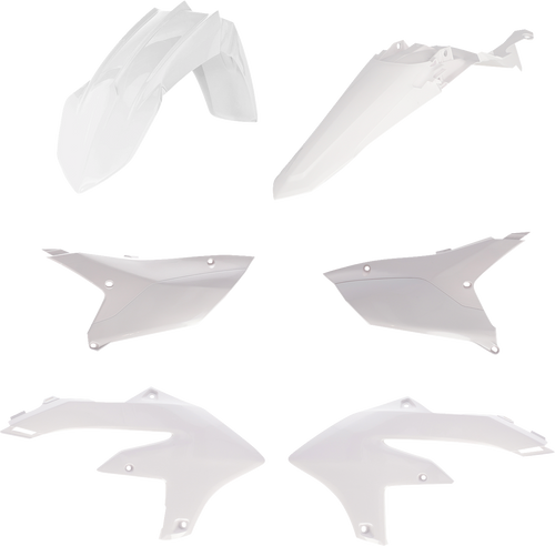 ACERBIS 2985970002 Standard Body Replacement Plastic Kit - White Yamaha WR '24-'25