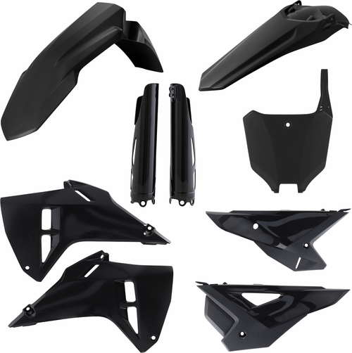ACERBIS 2985980001 Full Replacement Plastic Kit For Honda - Black Honda CRF '25