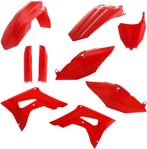 ACERBIS 2985988211 Full Replacement Plastic Kit For Honda - '25 OEM Red/Black Honda CRF '25