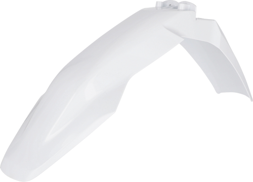 ACERBIS 2986570002 Replacement Plastic Front Fender - '20 OEM White Husqvarna FC/FE/FX/TC/TE/TX '23-'25