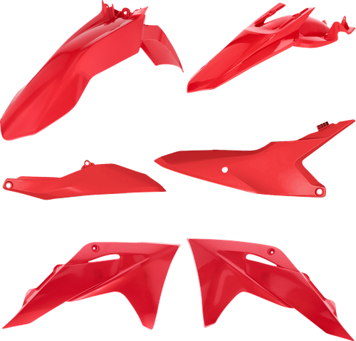 ACERBIS 2987228211 Standard Body Replacement Plastic Kit - '25 OEM Red Gas Gas MC '24-'25