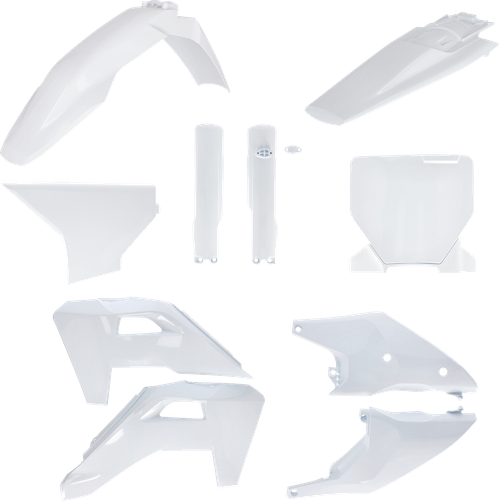 ACERBIS 2986846811 Full Replacement Plastic Kit For Husqvarna - '20 OEM White Husqvarna FC/FX/TC/TX '25