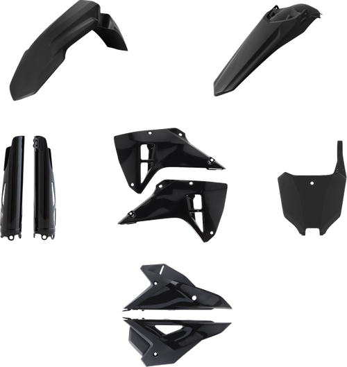 ACERBIS 2986760001 Full Replacement Plastic Kit For Honda - Black Honda CRF '25