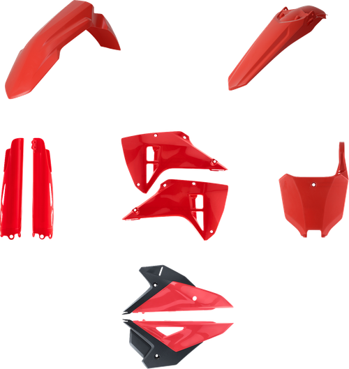 ACERBIS 2986768211 Full Replacement Plastic Kit For Honda - '25 OEM Red/Black Honda CRF '25