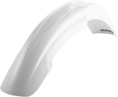 ACERBIS 2040470002 Replacement Plastic Front Fender - White Yamaha YZ/WR '00-'05