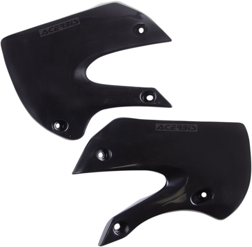 ACERBIS 2043770001 Replacement Radiator Shrouds - Black Kawasaki | Suzuki '00-'25