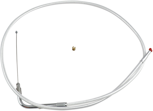 BARNETT 106303001506 Platinum Series Throttle/Idle Cable - +6" Dyna/Softail/FXR