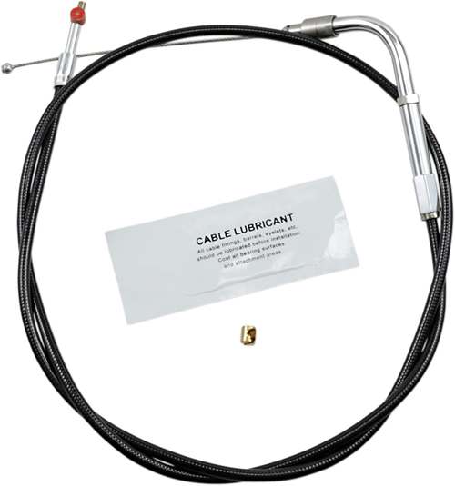 BARNETT 1013030048 Black Vinyl Throttle/Idle Cable - 34" Length
