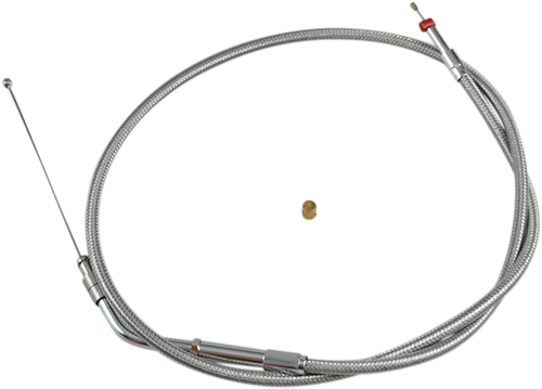 BARNETT 1023030041 Stainless Steel Throttle/Idle Cable - '07-'22 Sportster