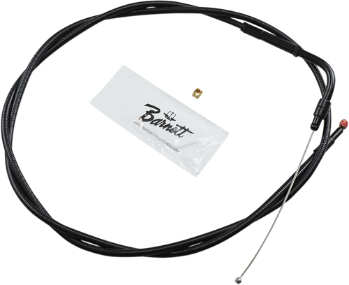 BARNETT 131303001806 Stealth Series Throttle/Idle Cable — Throttle - +6" '02-'07 FLH