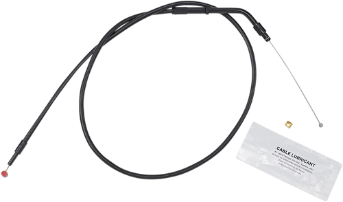BARNETT 1313030041 Stealth Series Throttle/Idle Cable — Throttle - '07-'22 Sportster