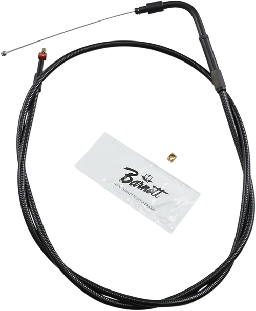 BARNETT 131303004806 Stealth Series Throttle/Idle Cable — Throttle - +6" '08-'15 Softail