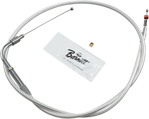 BARNETT 1063040015 Platinum Series Throttle/Idle Cable - Dyna/Softail/FXR