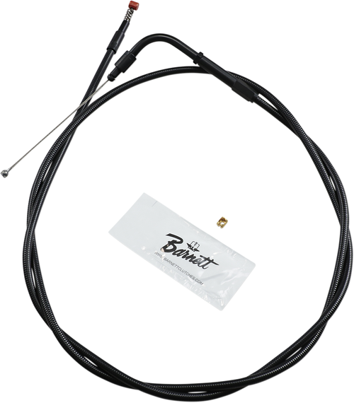 BARNETT 131304000906 Stealth Series Throttle/Idle Cable — Idle - +6" '96-'01 Touring