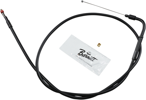 BARNETT 131304001503 Stealth Series Throttle/Idle Cable — Idle - +3" Dyna/FXR/Softail