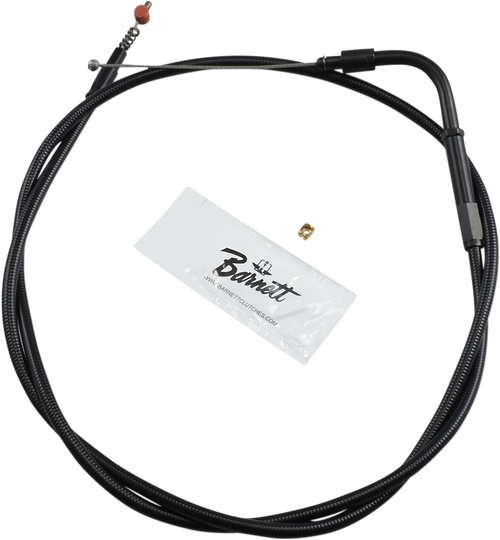 BARNETT 131304001506 Stealth Series Throttle/Idle Cable — Idle - +6" Dyna/FXR/Softail