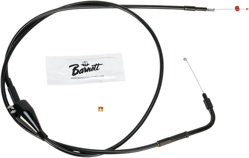BARNETT 131304100206 Stealth Series Throttle/Idle Cable — Idle - +6" '02-'07 FLH