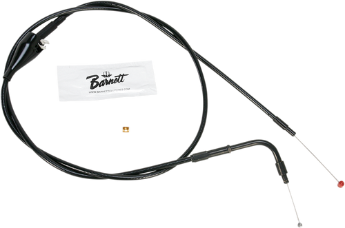 BARNETT 131304100406 Stealth Series Throttle/Idle Cable — Idle - +6" '96-'01 Touring