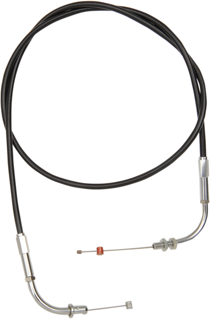 BARNETT 101-85-40003 Black Vinyl Throttle/Idle Cable for Victory - '03-'07