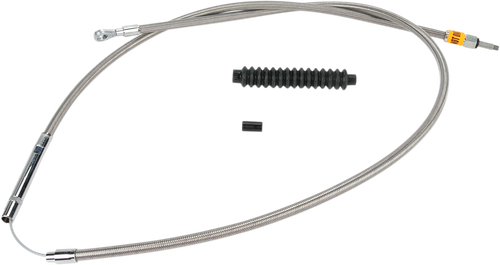 BARNETT 102301002006 High-Efficiency Stainless Steel Clutch Cable for Harley-Davidson - +6" '86-'11 Sportster
