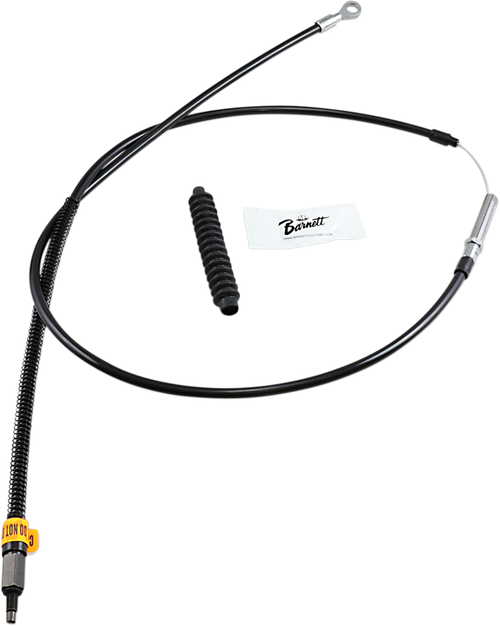 BARNETT 101301004706 High-Efficiency Black Vinyl Clutch Cable - +6" Size