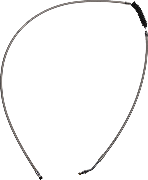 BARNETT 102401000406 Stainless Steel Clutch Cable for Indian - +6" Touring