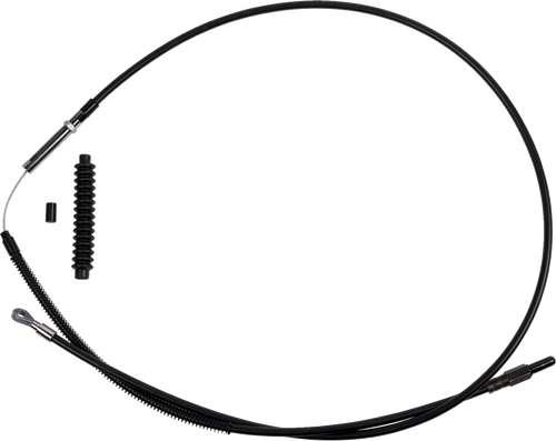 BARNETT 10130100688 High-Efficiency Black Vinyl Clutch Cable - +8" Size