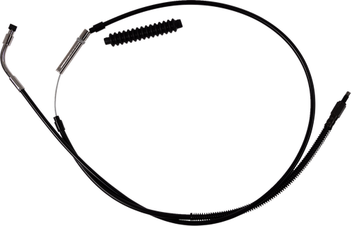 BARNETT 10130100738 High-Efficiency Black Vinyl Clutch Cable - +8" Size