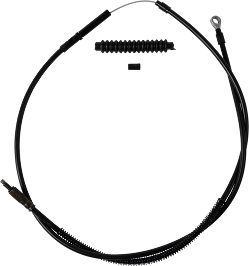 BARNETT 13130100638 High-Efficiency Stealth Clutch Cable - +8" '18-'23 Softail