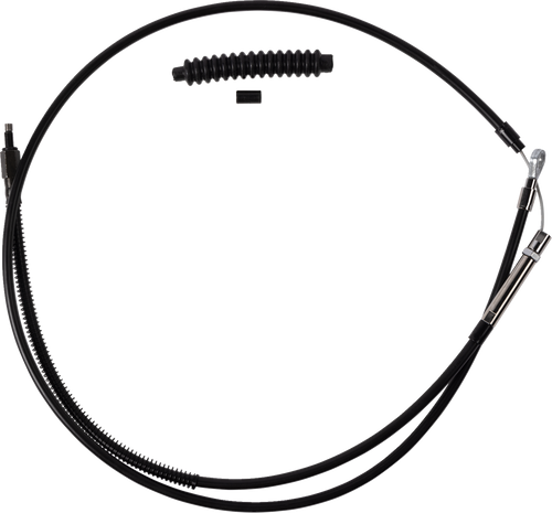 BARNETT 10130100678 High-Efficiency Black Vinyl Clutch Cable - +8" Size