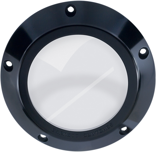 BARNETT 3433044006 Scorpion Series Derby Cover - Scorpion Series Black/Anodized 5 Hole