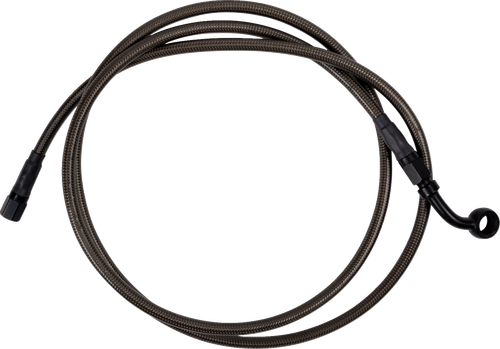 BARNETT 25430511346 Upper Brake Line - Upper Carbon Coat w/ Black Fittings +6"