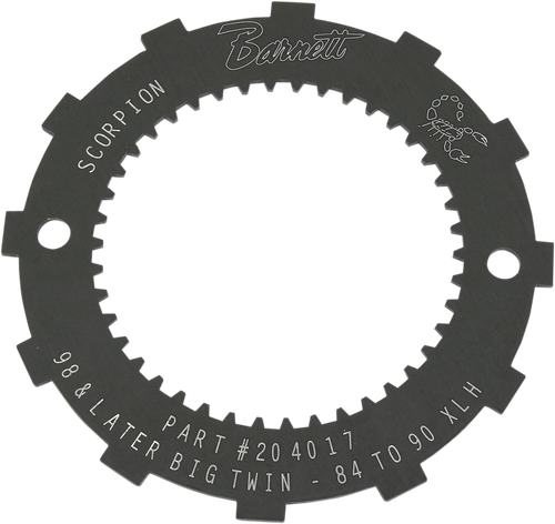 BARNETT 6383080098 Scorpion Clutch Lock Plate - Clutch Basket Scorpion '86-'90 XL/'98-'05 Dyna/'99-'00 FXR/'97-'06 Softail/Touring