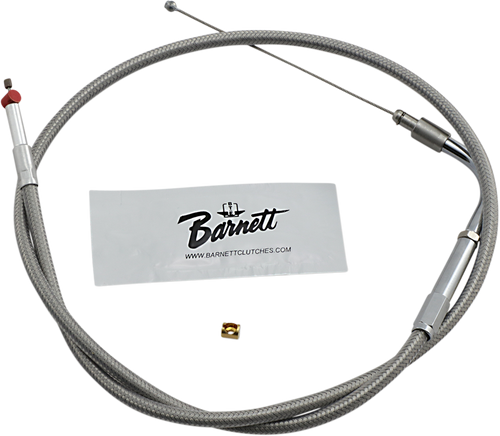 BARNETT 1023040019 Stainless Steel Throttle/Idle Cable - V-Rod