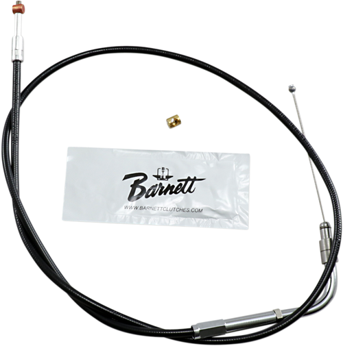 BARNETT 1013030019 Black Vinyl Throttle/Idle Cable - 30" Length