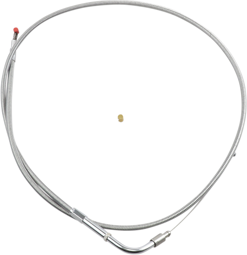 BARNETT 1023040016 Stainless Steel Throttle/Idle Cable - '02-'07 FLH