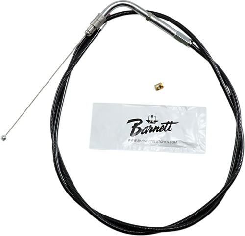 BARNETT 1013030018 Black Vinyl Throttle/Idle Cable - 40-1/2" Length