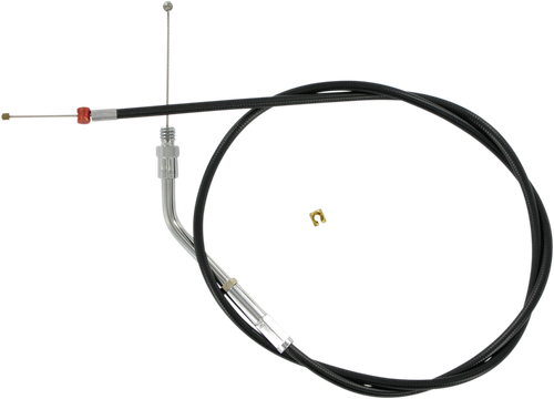 BARNETT 1013030024 Black Vinyl Throttle/Idle Cable - 33" Length
