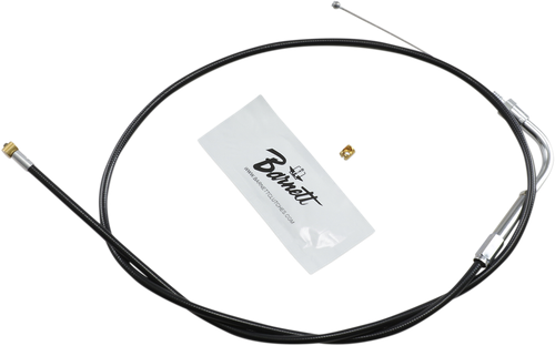 BARNETT 1013030901 Black Vinyl Throttle/Idle Cable - 33-1/2" Length