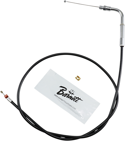 BARNETT 1013030011 Black Vinyl Throttle/Idle Cable - 34" Length