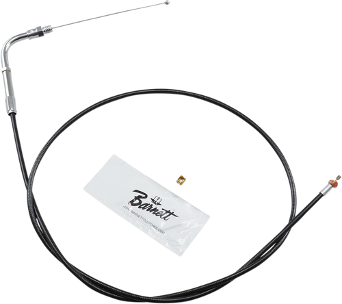 BARNETT 101303000206 Black Vinyl Throttle/Idle Cable - +6" Size 41" Length
