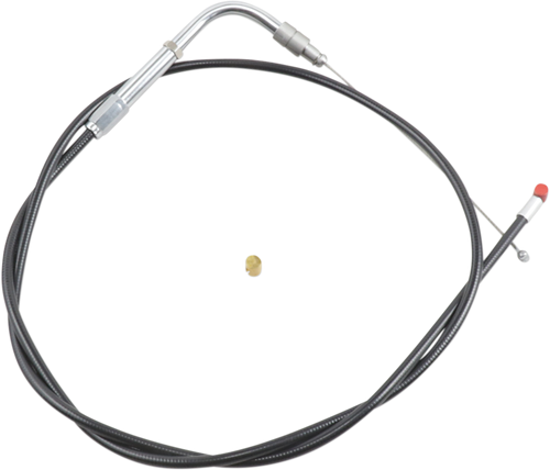 BARNETT 30696DS Black Vinyl Throttle/Idle Cable - 35" Length