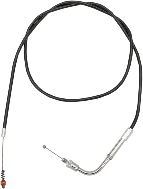 BARNETT 1013040013 Black Vinyl Throttle/Idle Cable - 35" Length