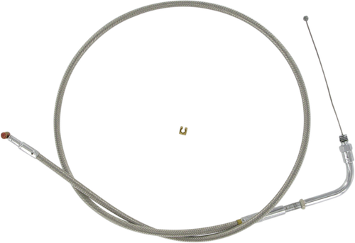 BARNETT 1023030024 Stainless Steel Throttle/Idle Cable - '81-'89
