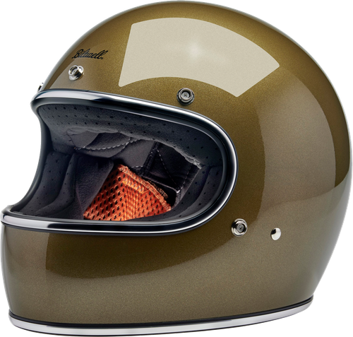 BILTWELL 1002-363-506 Gringo Helmet - Ugly Gold 2XL